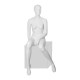 IN-11Mara-01M  Манекен женский, сидячий, скульптурный