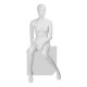 IN-11Sheila-01M  Манекен женский, сидячий, скульптурный