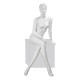 Kristy Pose 05  Манекен женский, скульптурный, сидячий